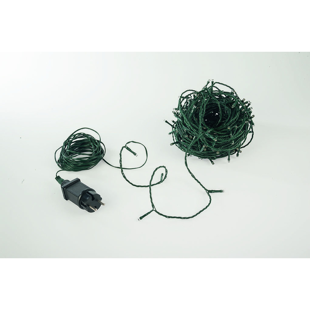 ELV 40-m-LED-Lichterkette mit 240 LEDs, warmweiß, IP44