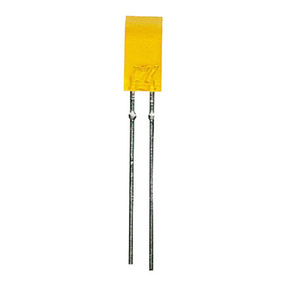 LED 5x5 mm quadratisch gelb