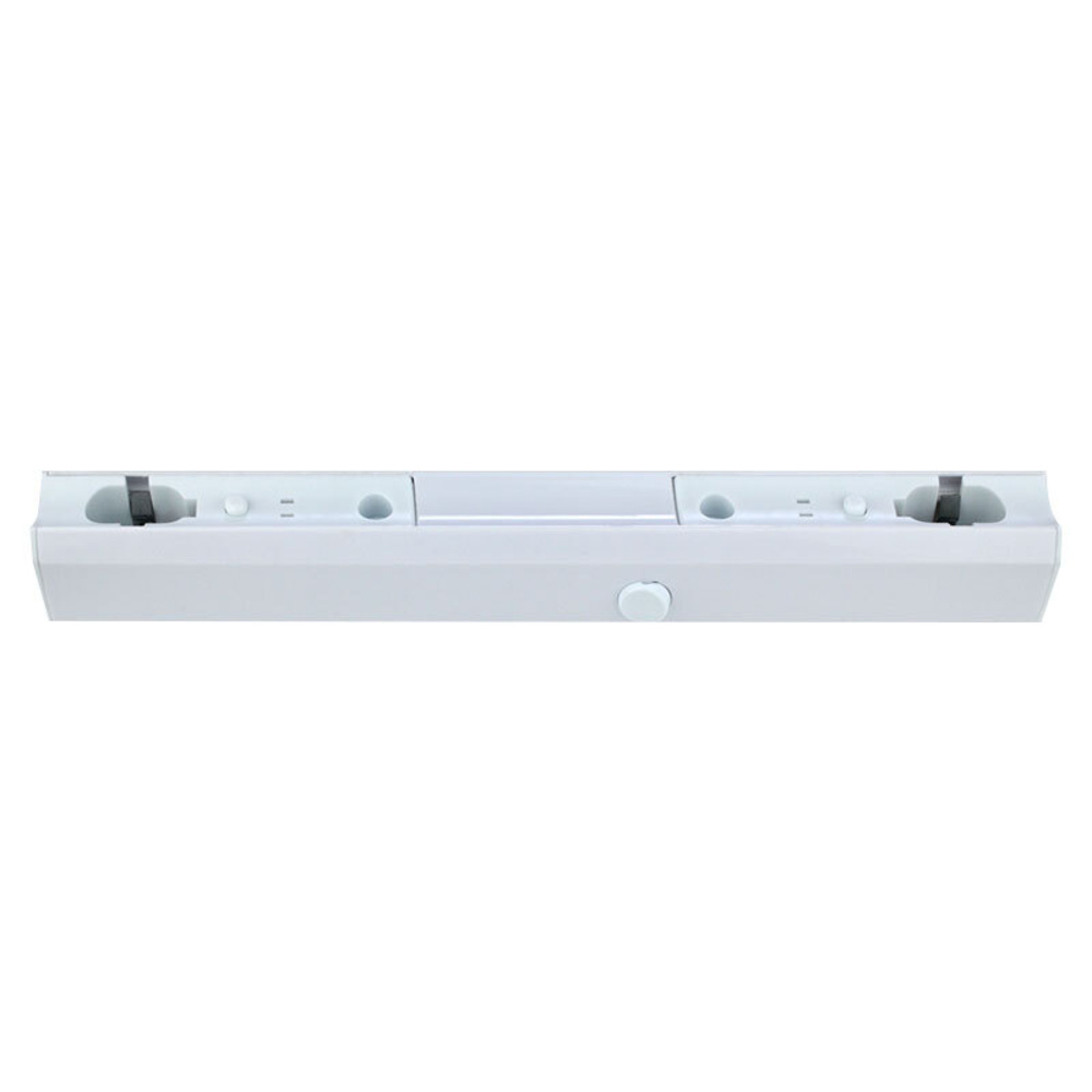 LEDmaxx Fassung für Linestra Linienlampen mit 2 Sockel S14s, 50 cm, weiß