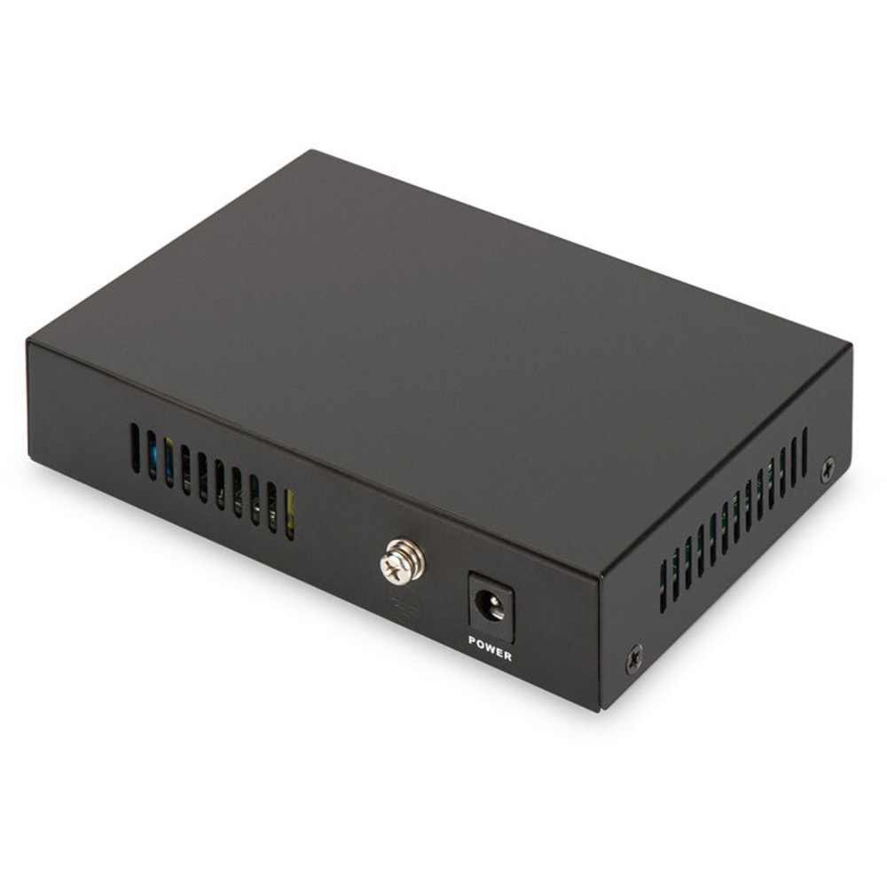 DIGITUS Professional 4-Port Fast Ethernet PoE-Switch DN-95320 + 1x Uplink