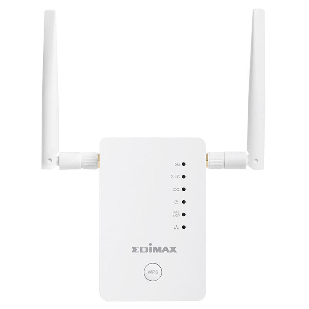 EDIMAX WLAN ac Mesh Repeater Set RE11, 1200 Mbit/s, 2x abnehmbare Antennen, Roaming Kit (2 Stück)