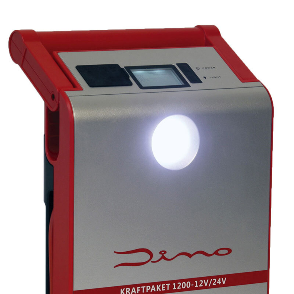 Dino Kraftpaket Starthilfegerät 12/24 V, 1200 A, 30.000 mAh