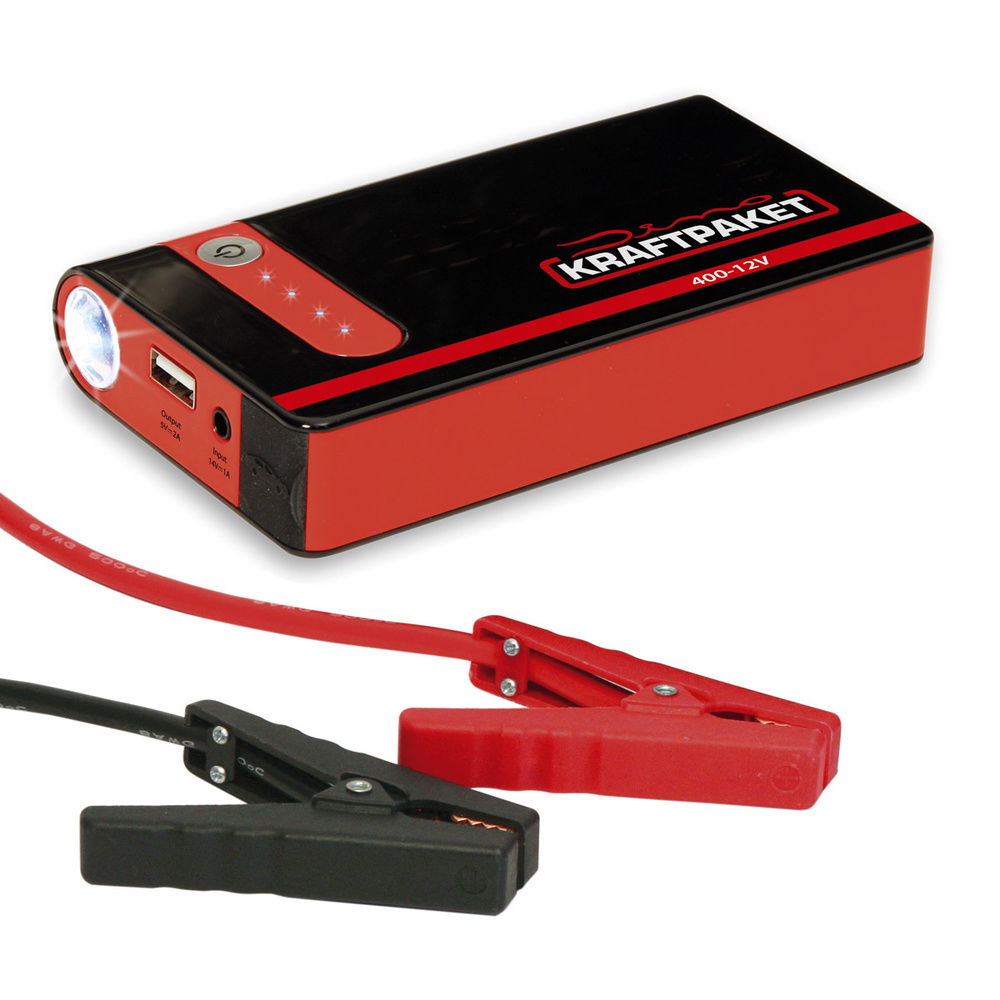 Dino Kfz-Starthilfegerät 12 V, 400 A, 9000 mAh