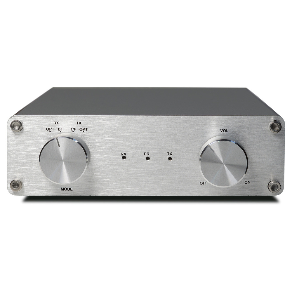 FeinTech Stereo-Audio-Verstärker, 40-W-RMS, Class-D, Bluetooth-Sender-/Empfänger, kompaktes Gehäuse
