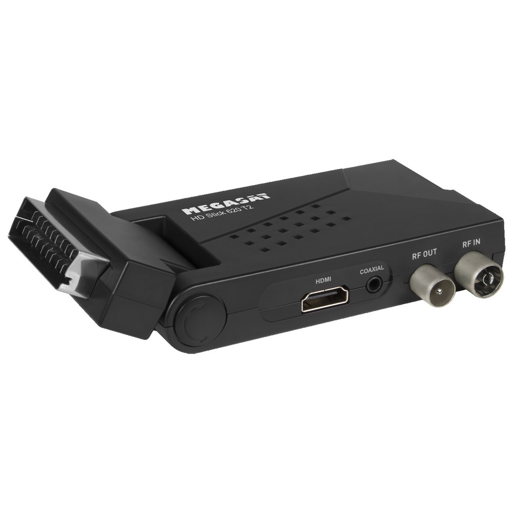 Megasat DVB-T/T2 HD Receiver HD Stick 620 T2, H.265/HEVC, 12-V-Betrieb