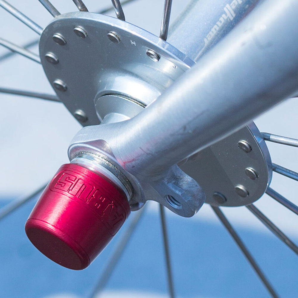 ABUS Nutfix Fahrrad-Laufrad-Schloss M9, rot