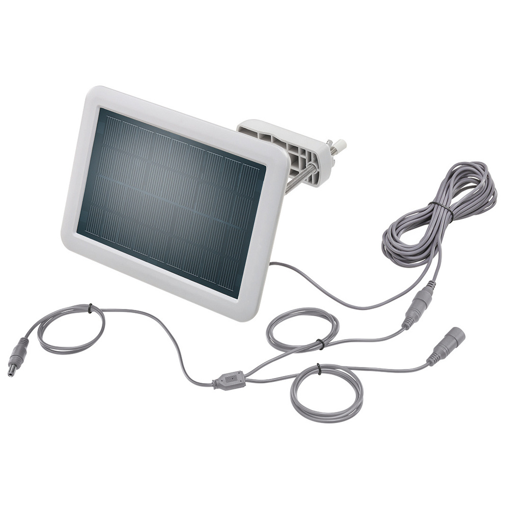 esotec Zusatz-Solarpanel für Solar-LED-Fluter