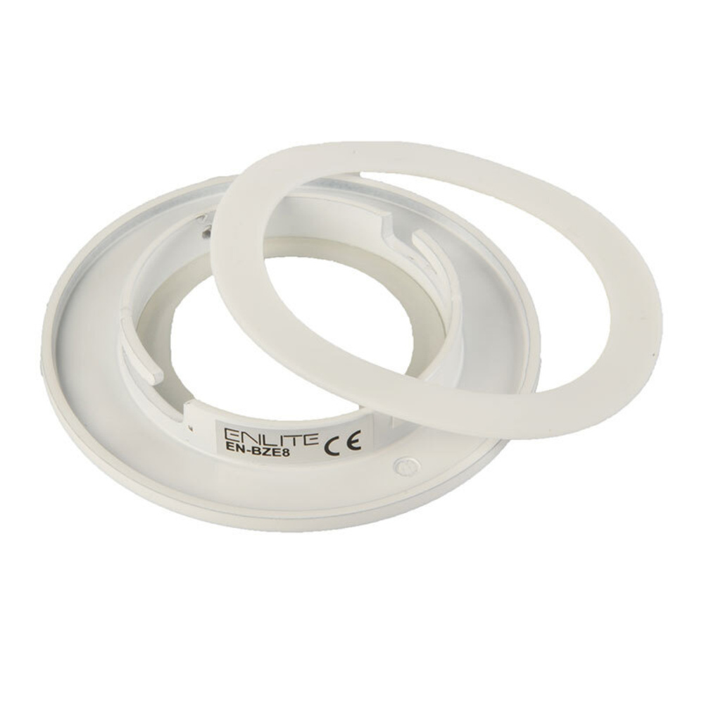 Enlite Lighting Essentials  Abdeckring mattweiß Enlite E8 Downlight, 85 mm