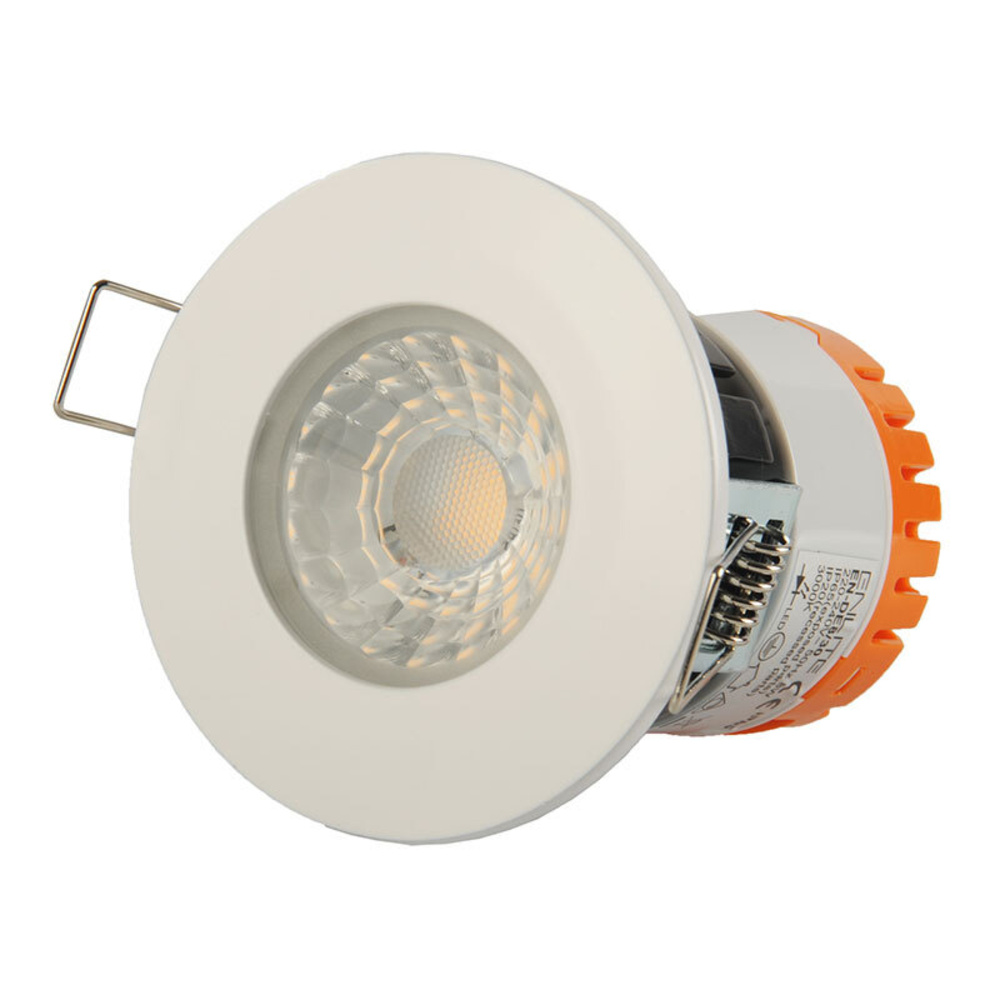 Enlite Lighting Essentials  Abdeckring mattweiß Enlite E8 Downlight, 85 mm