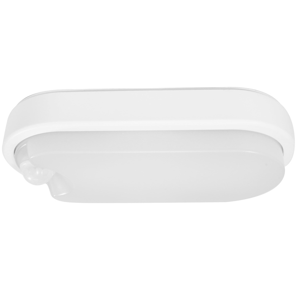 Müller Licht 9-W-Oval-LED-Decken-/Wandleuchte mit HF-Bewegungssensor, neutralweiß