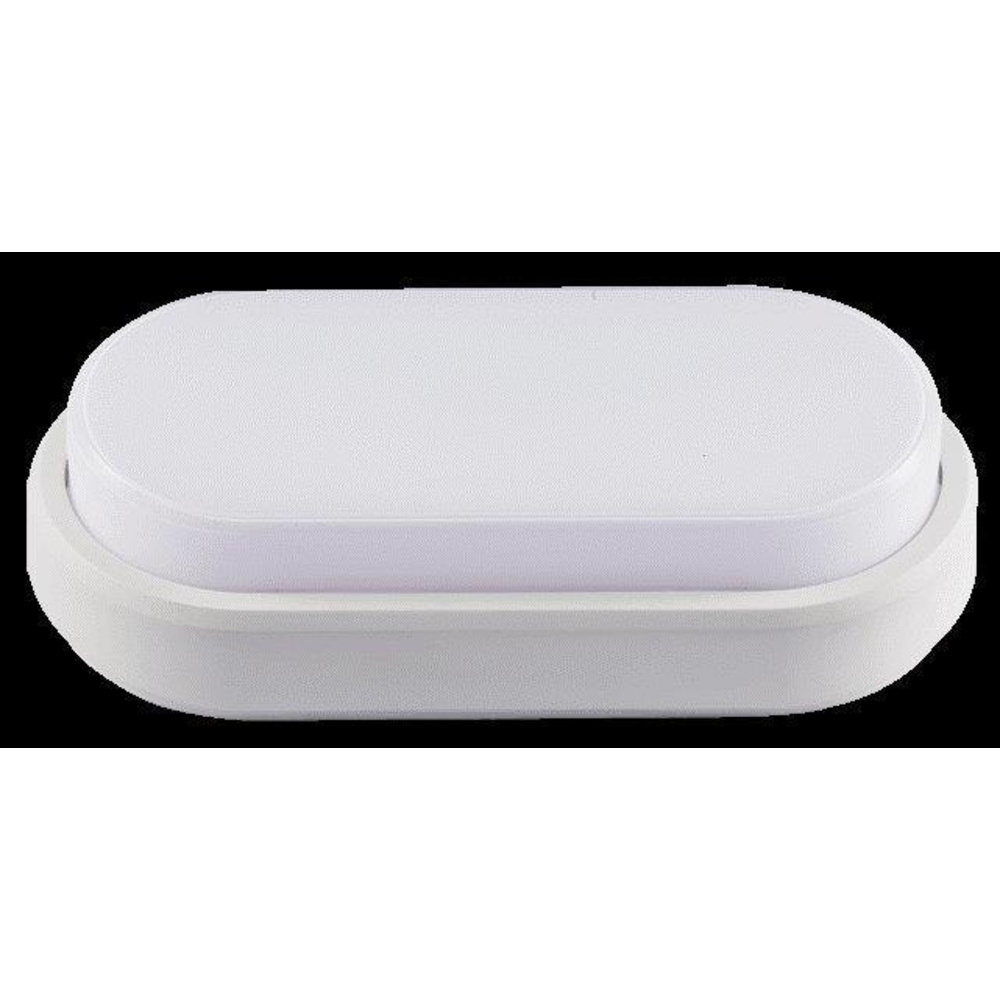 Müller Licht 9-W-Oval-LED-Decken-/Wandleuchte mit HF-Bewegungssensor, neutralweiß