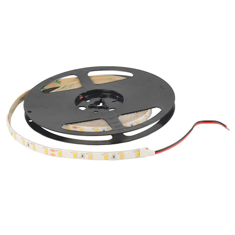 Barthelme 3-m-LED-Streifen mit 60 LEDs/m, warmweiß, 12 V DC, IP43