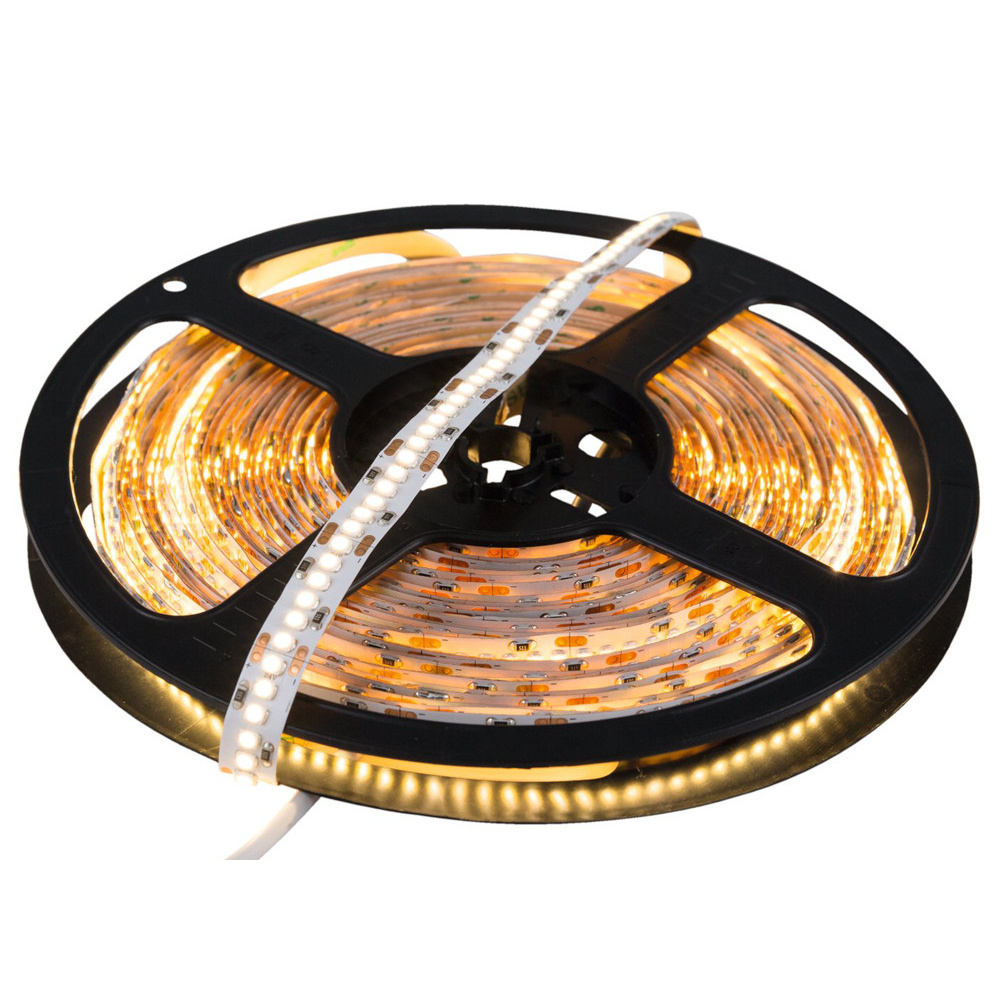 HEITRONIC 10-m-LED-Streifen, warmweiß, 24 V DC, 2.400 LEDs, kürzbar, IP20