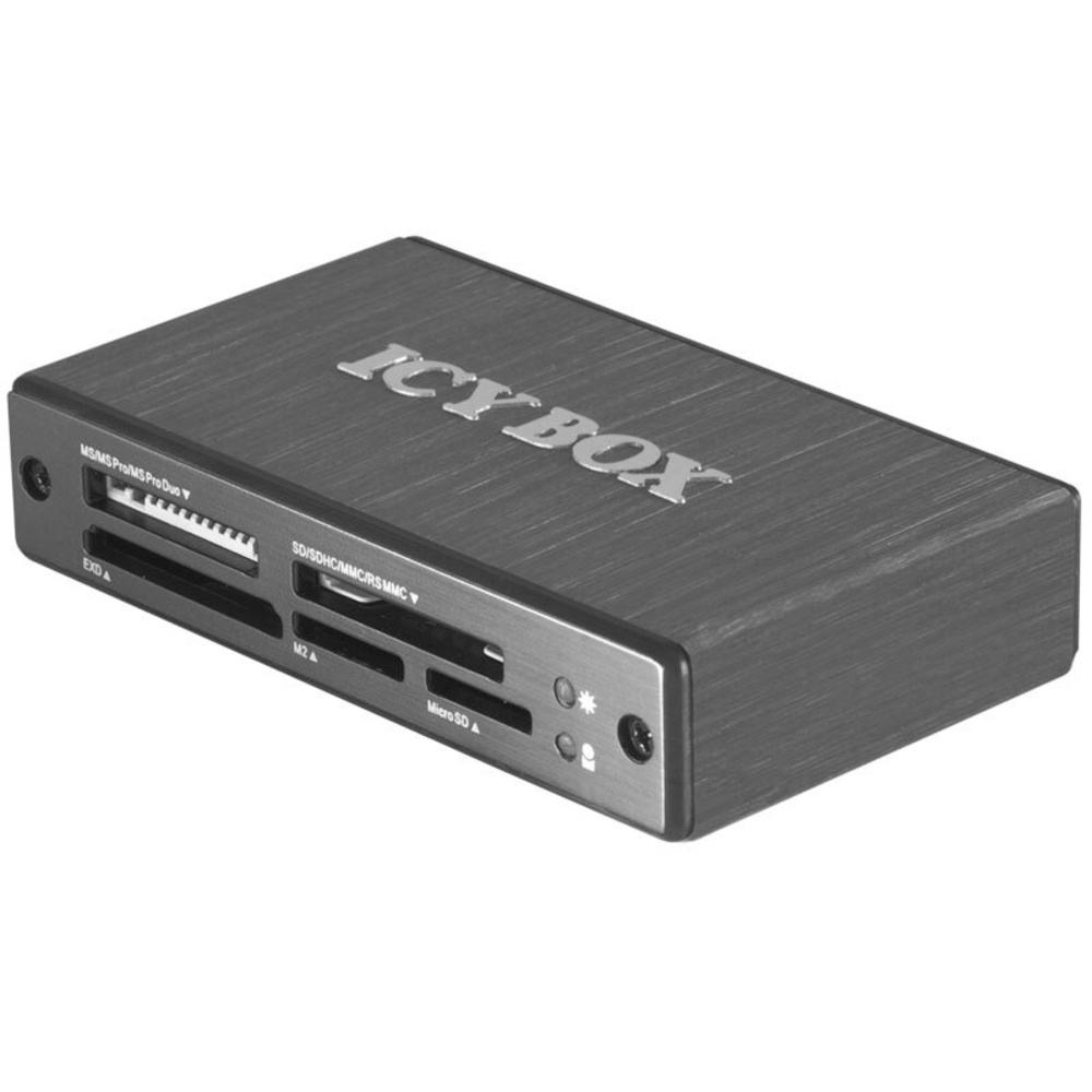 ICY BOX externer USB-3.0-Multi-Kartenleser IB-869A, Aluminiumgehäuse