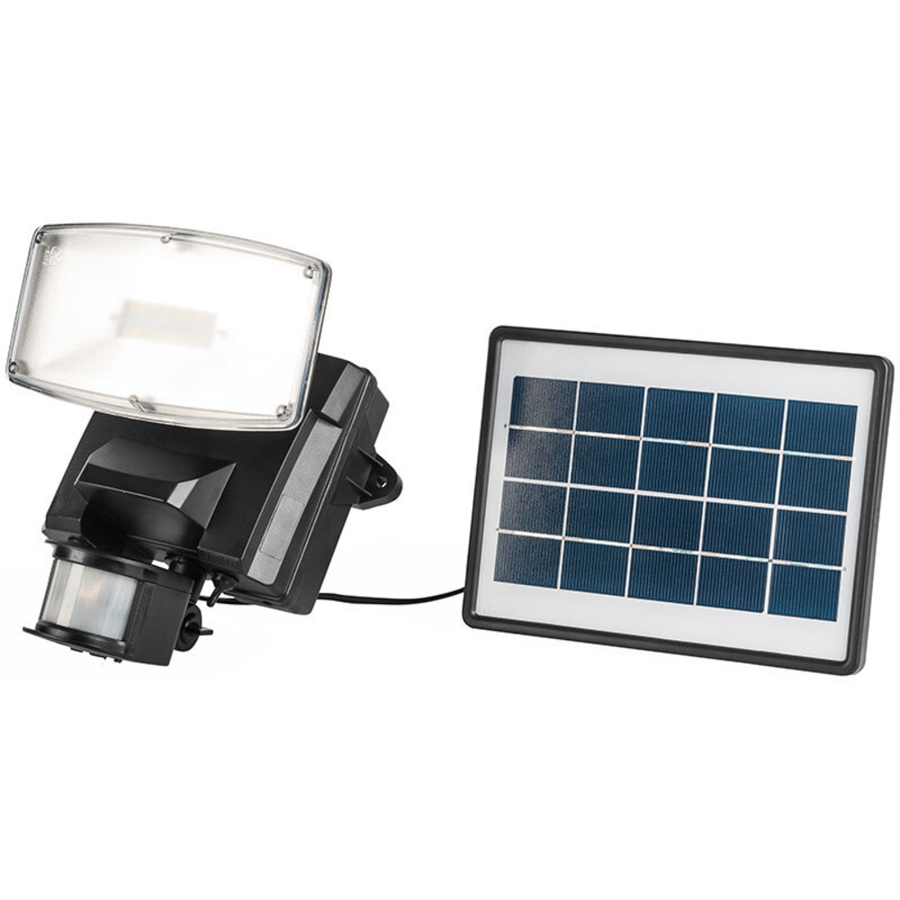ELV Solar-LED-Flutlichtstrahler SLED 1100 mit PIR-Bewegungsmelder, neutralweiß, IP44
