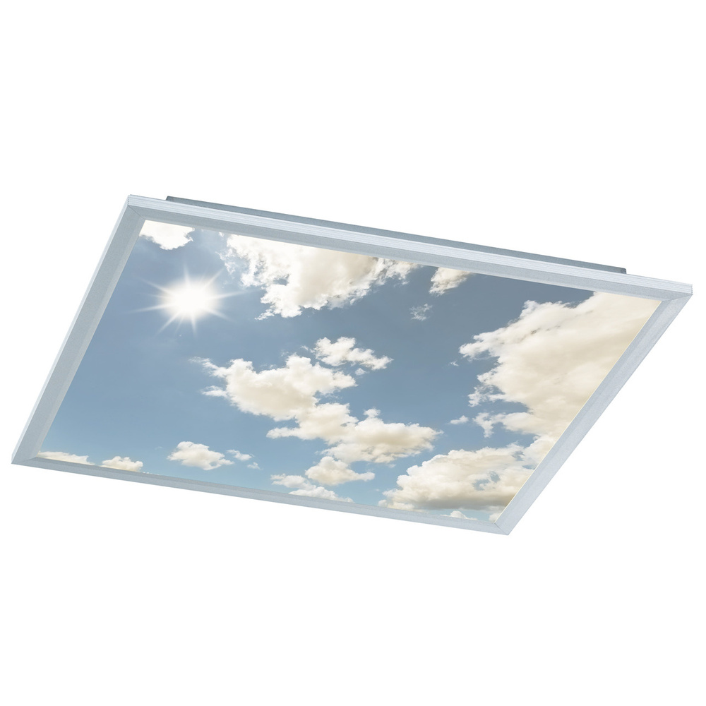 Wofi 44-W-LED-Deckenleuchte "Wolkenhimmel" mit Funk-Fernbedienung