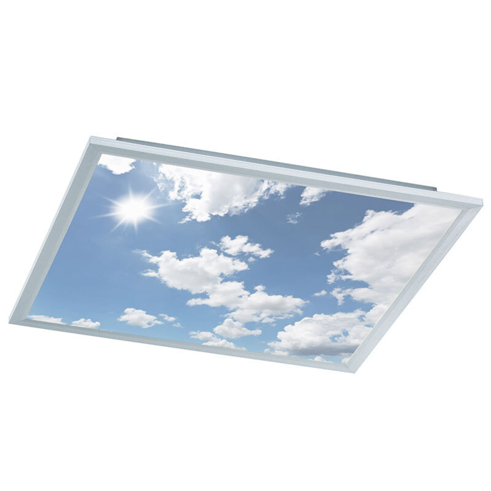 Wofi 44-W-LED-Deckenleuchte "Wolkenhimmel" mit Funk-Fernbedienung
