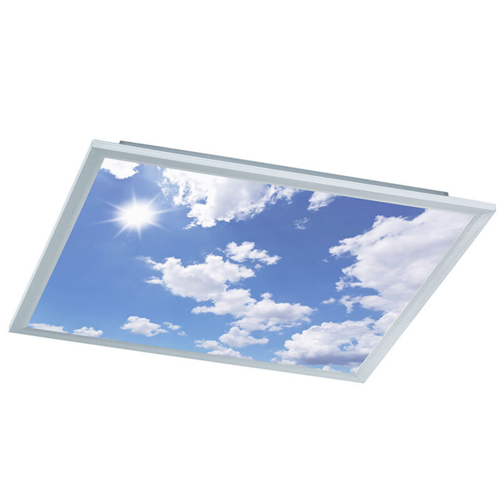 Wofi 44-W-LED-Deckenleuchte "Wolkenhimmel" mit Funk-Fernbedienung