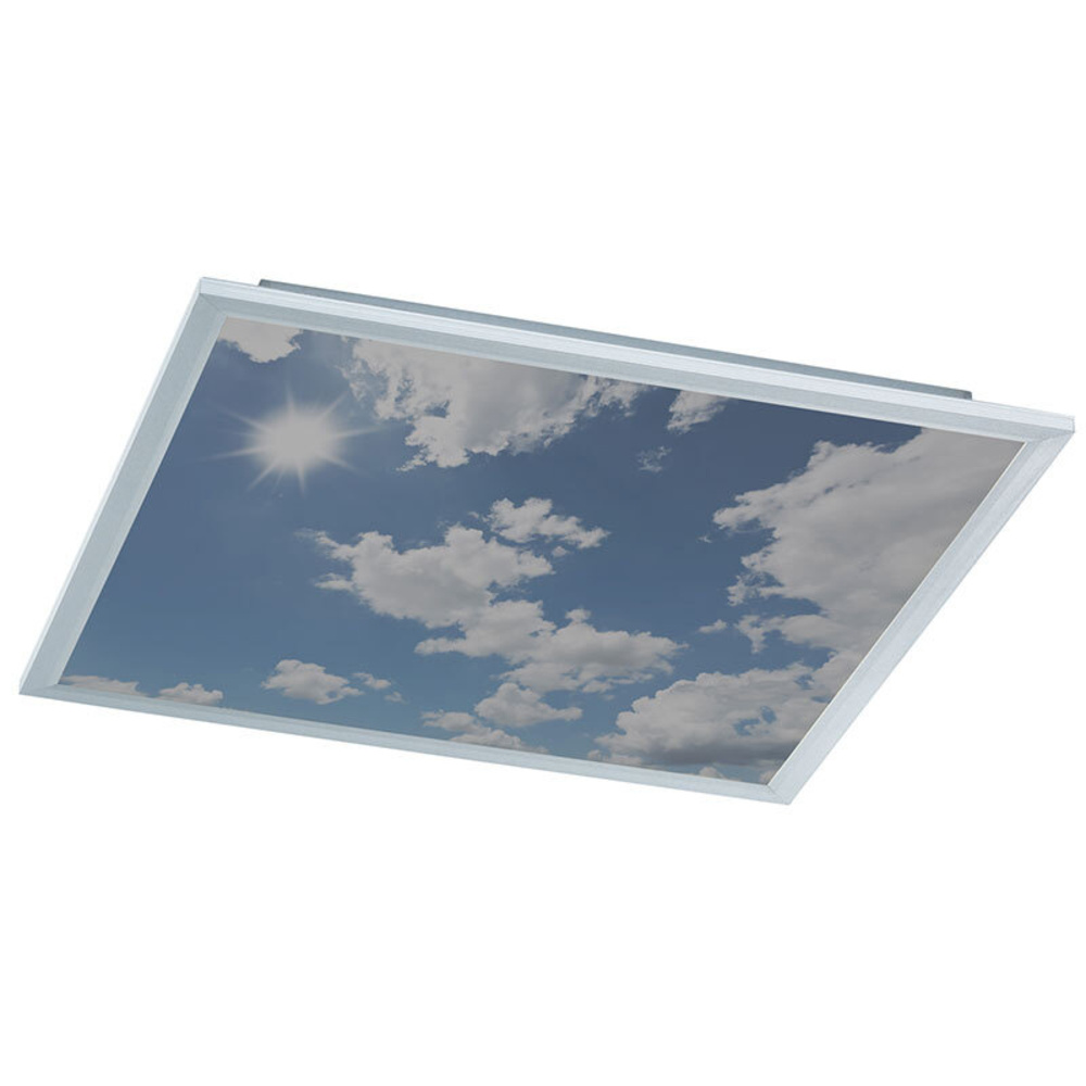 Wofi 44-W-LED-Deckenleuchte "Wolkenhimmel" mit Funk-Fernbedienung