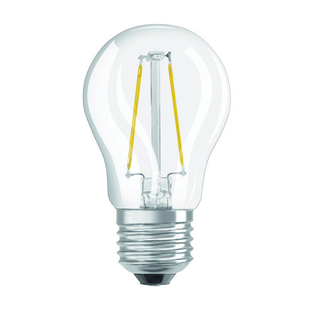 OSRAM LED SUPERSTAR 4,8-W-Filament-LED-Tropfenlampe E27, warmweiß, klar, dimmbar