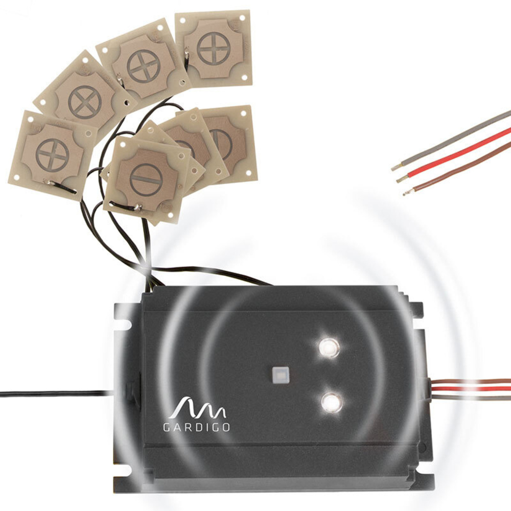 Gardigo Marderschock Plus Mardervertreiber mit 3 Abwehrtechniken, 12 V