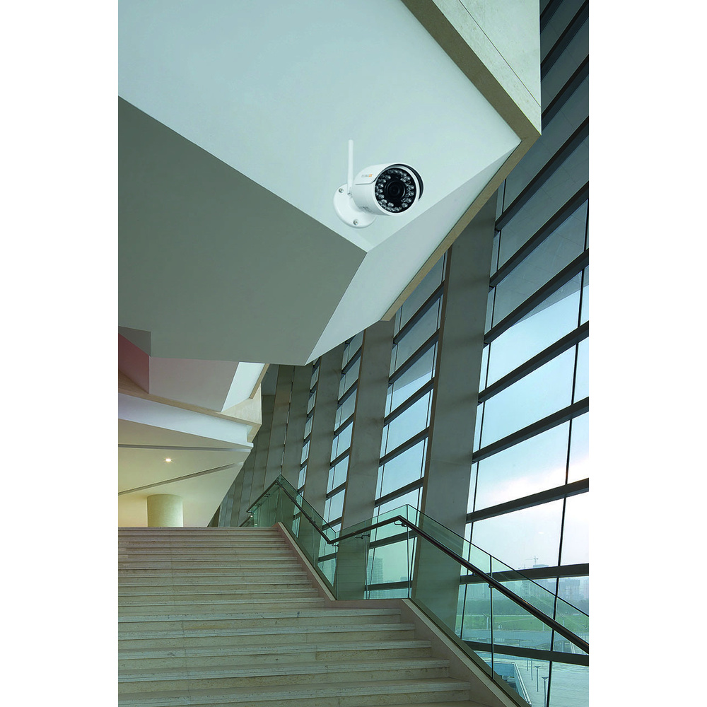 Technaxx WLAN-IP-Bulletkamera TX-65, 2,6 mm Fixobjektiv, 30 m IR-Reichweite