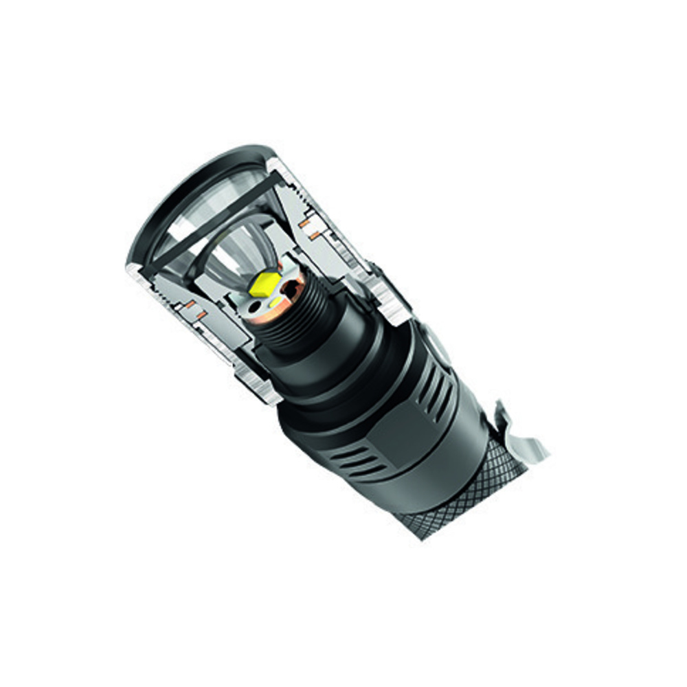 Fenix FD30 LED-Taschenlampe, fokussierbar, schwarz