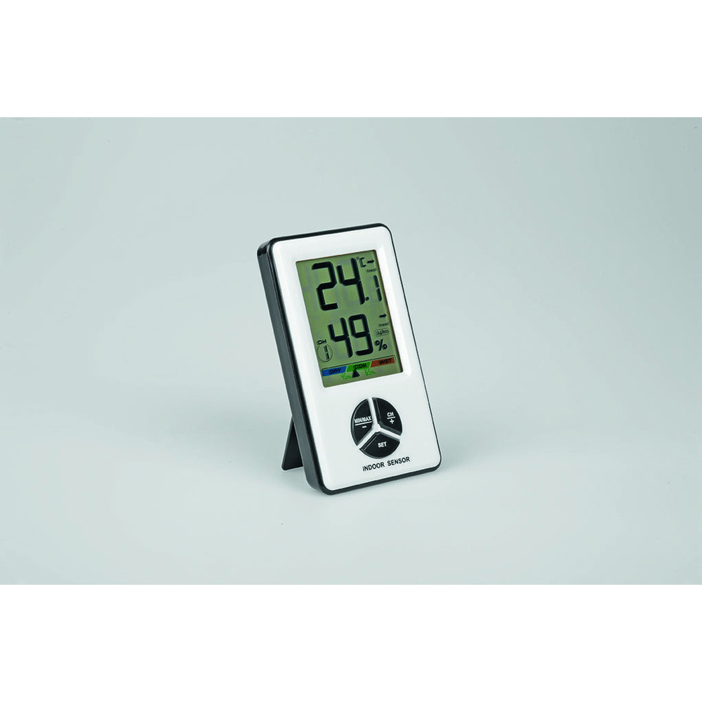 ELV Thermo-/Hygrosensor TH100 mit Klima-Komfortanzeige, für Raumklimastation RS100