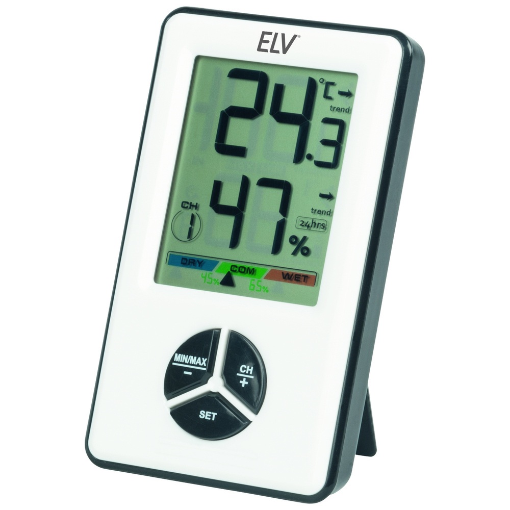 Spar-Set: Raumklimastation RS100, inkl. 5 Thermo-/Hygrosensoren (Aktion: 3 + 2)