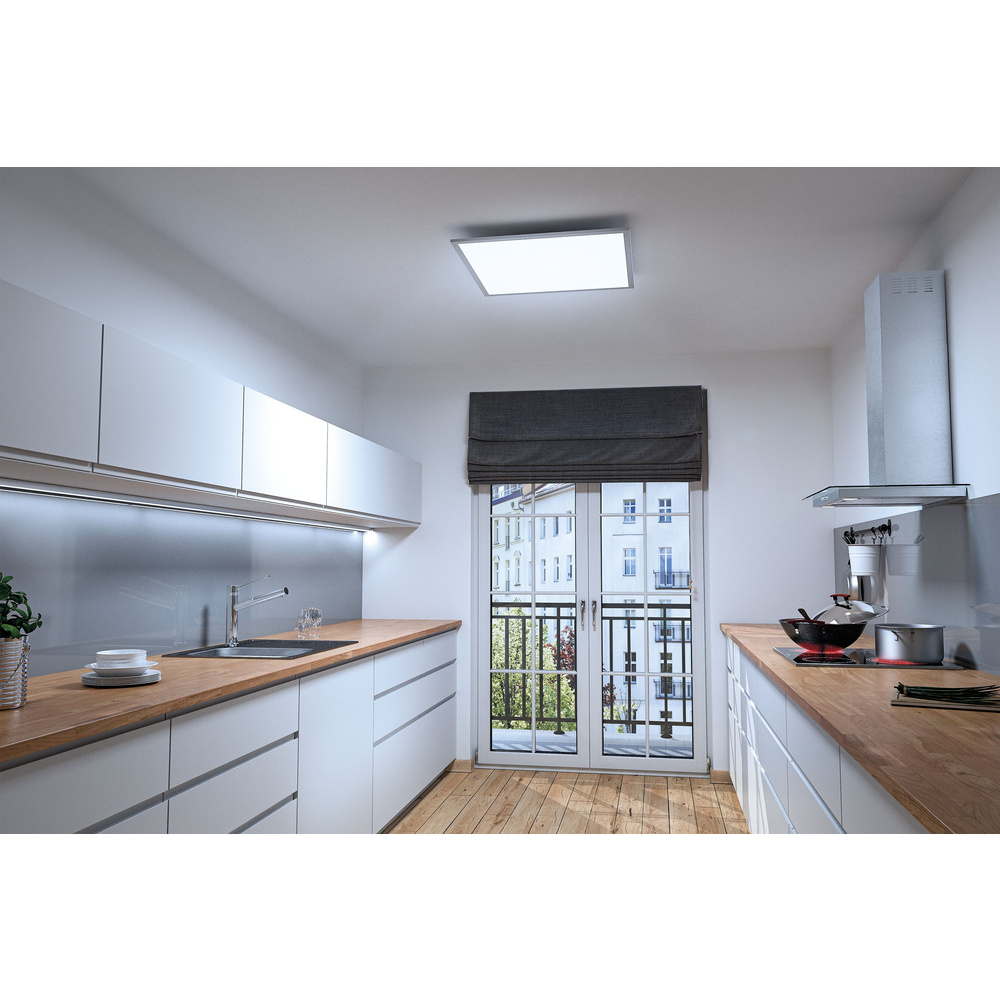 LEDVANCE PLANONS PLUS 30-W-LED-Aufbaupanel 60 x 60 cm, Farbtemperatur einstellbar per Fernbedienung