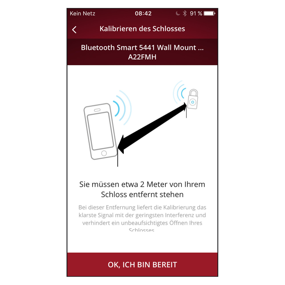 Master Lock Select Access Smart Bluetooth-Schlüsselsafe mit Zugriff per Smartphone und Nummerncode