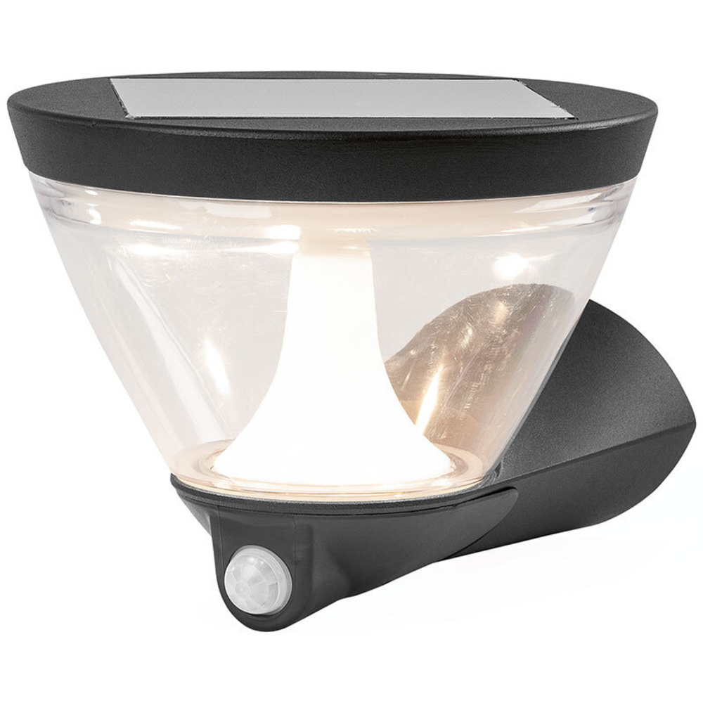 OSRAM Endura Style 4,5-W-LED-Wandleuchte, warmweiß, Netz- und Solarbetrieb möglich