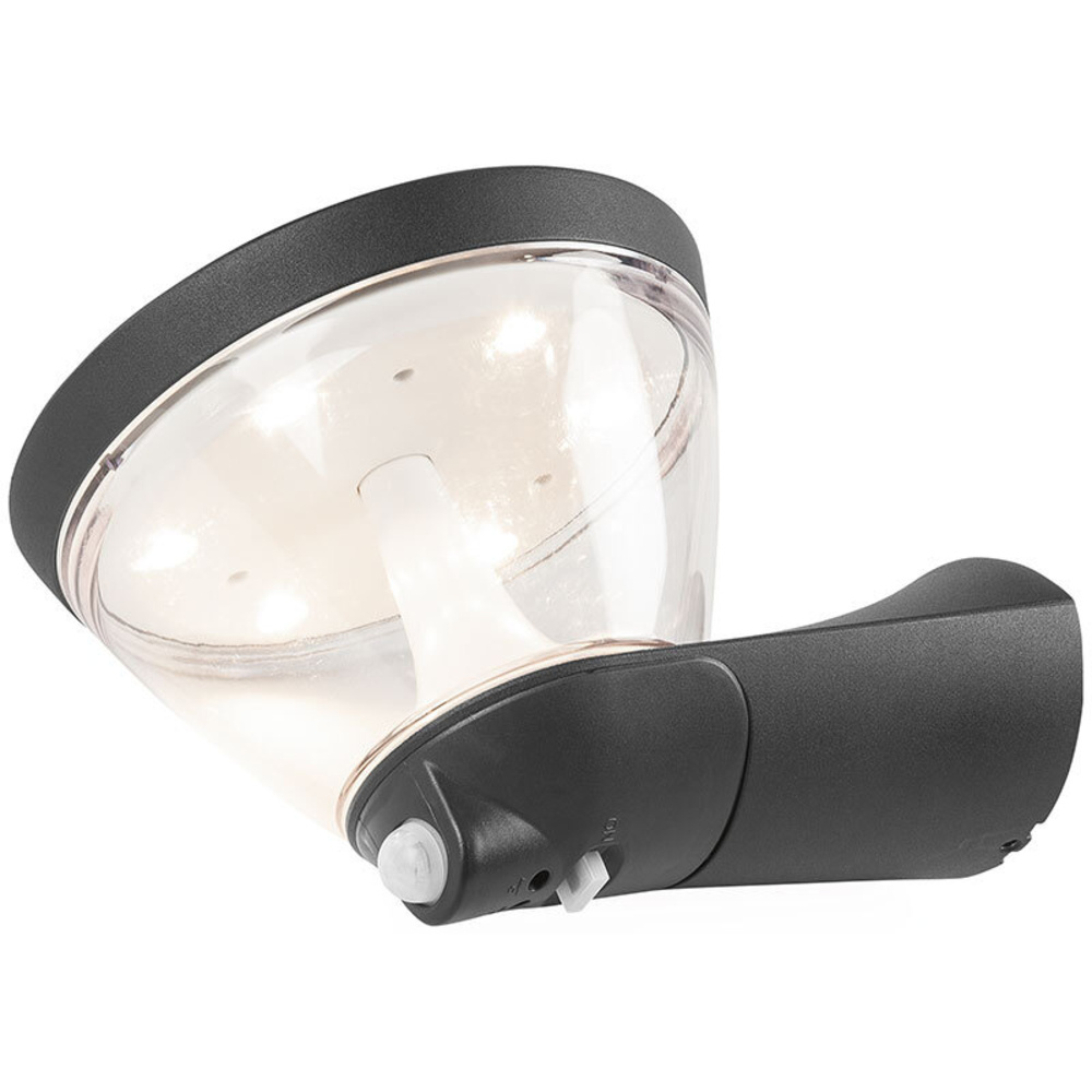 OSRAM Endura Style 4,5-W-LED-Wandleuchte, warmweiß, Netz- und Solarbetrieb möglich