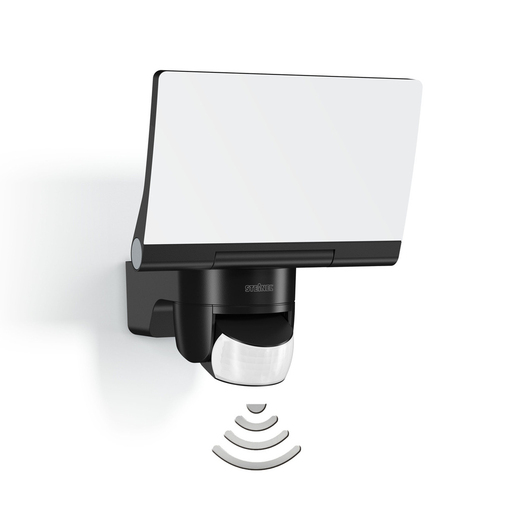 Steinel Sensor-LED-Flutlichtstrahler XLED Home 2, schwarz, Z-Wave
