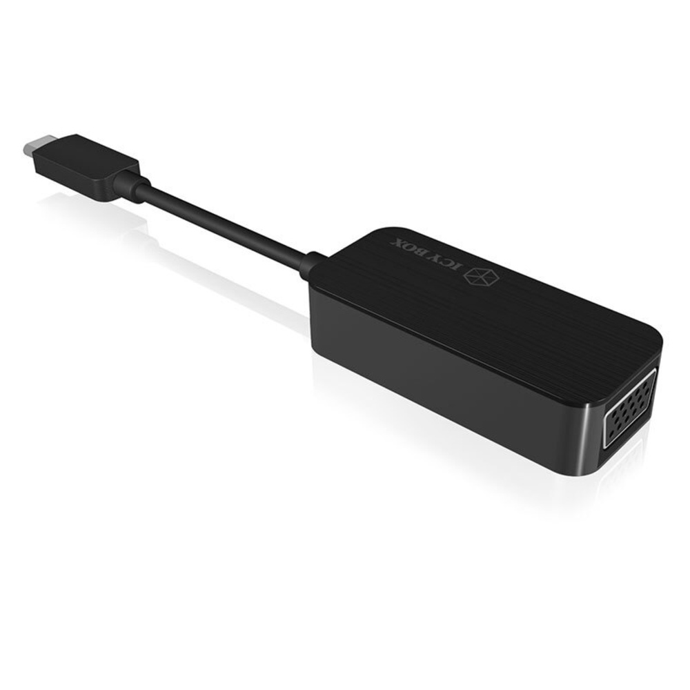 ICY BOX USB-Adapter IB-AC525-C, USB-Stecker (Typ C) auf VGA-Buchse