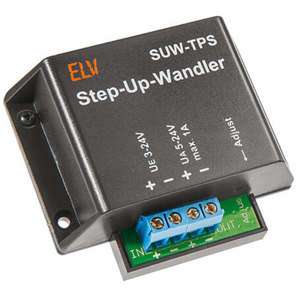 ELV Gehäuse für Step-Up-Wandler-Modul SUW-TPS