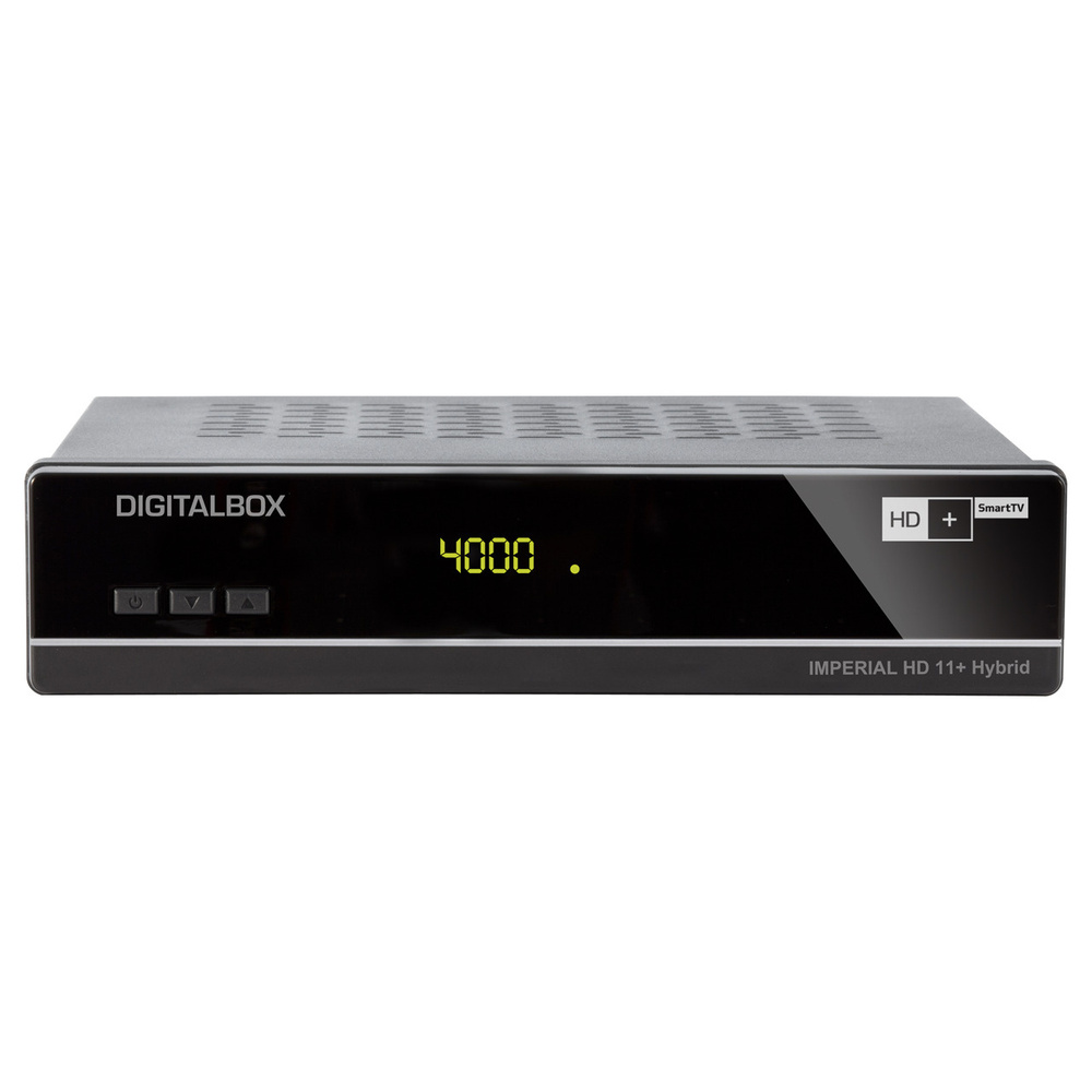 Imperial Satelliten-Receiver HD 11+ Hybrid, SAT>IP Client, inkl. HD+ Karte (6 Monate)