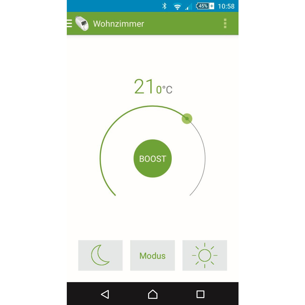 Eqiva BLUETOOTH® Smart Heizkörperthermostat mit App-Steuerung