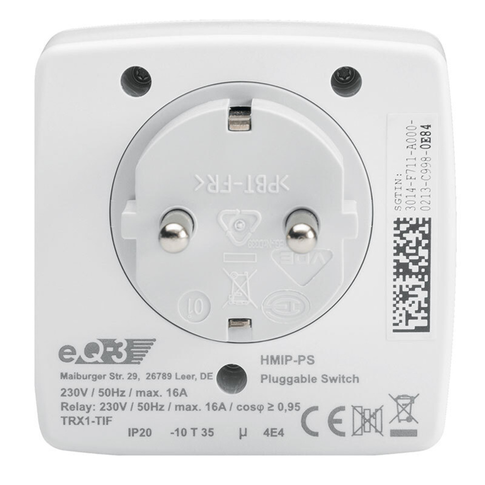 Homematic IP Smart Home Schaltsteckdose, HMIP-PS