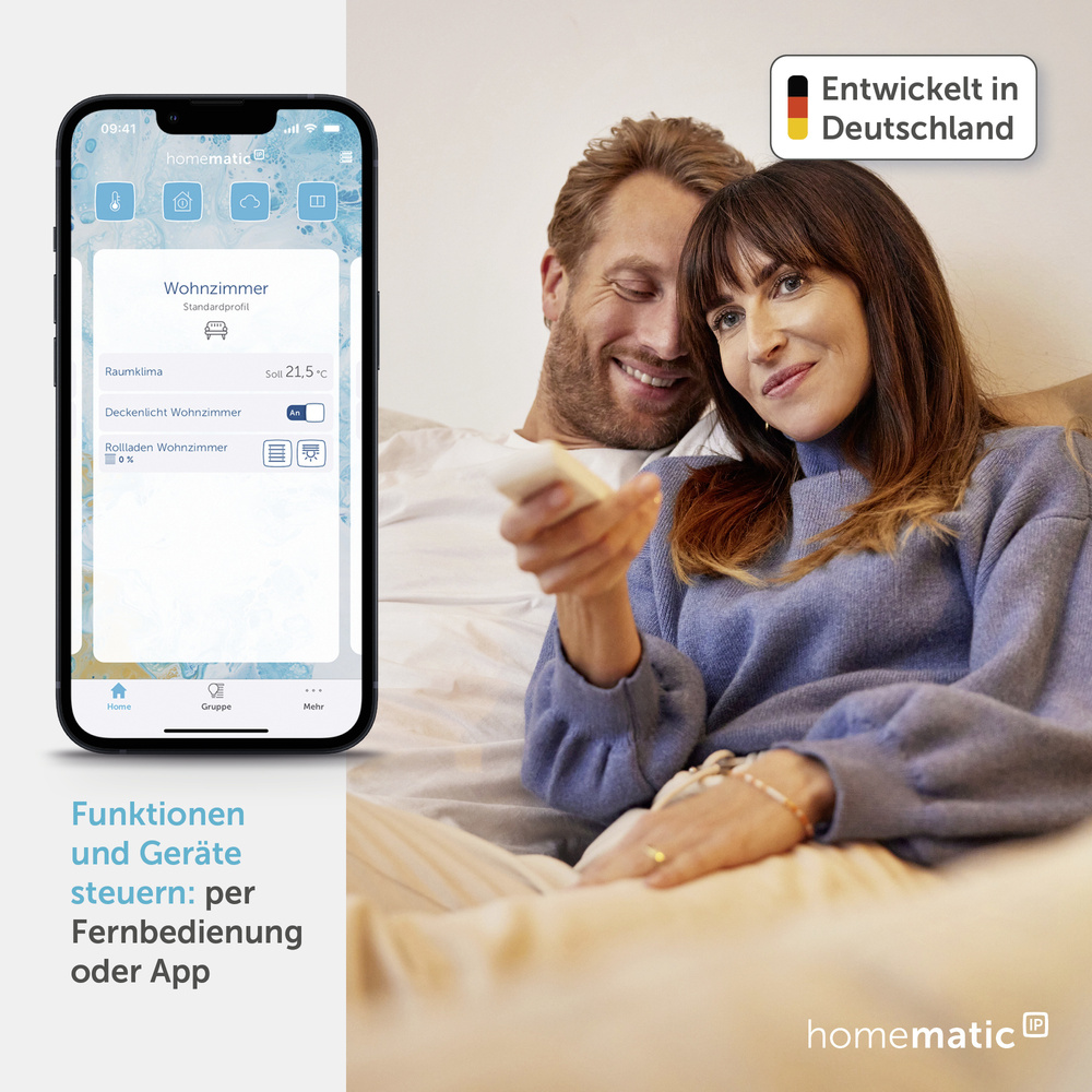 Homematic IP Smart Home Fernbedienung – 8 Tasten, HmIP-RC8