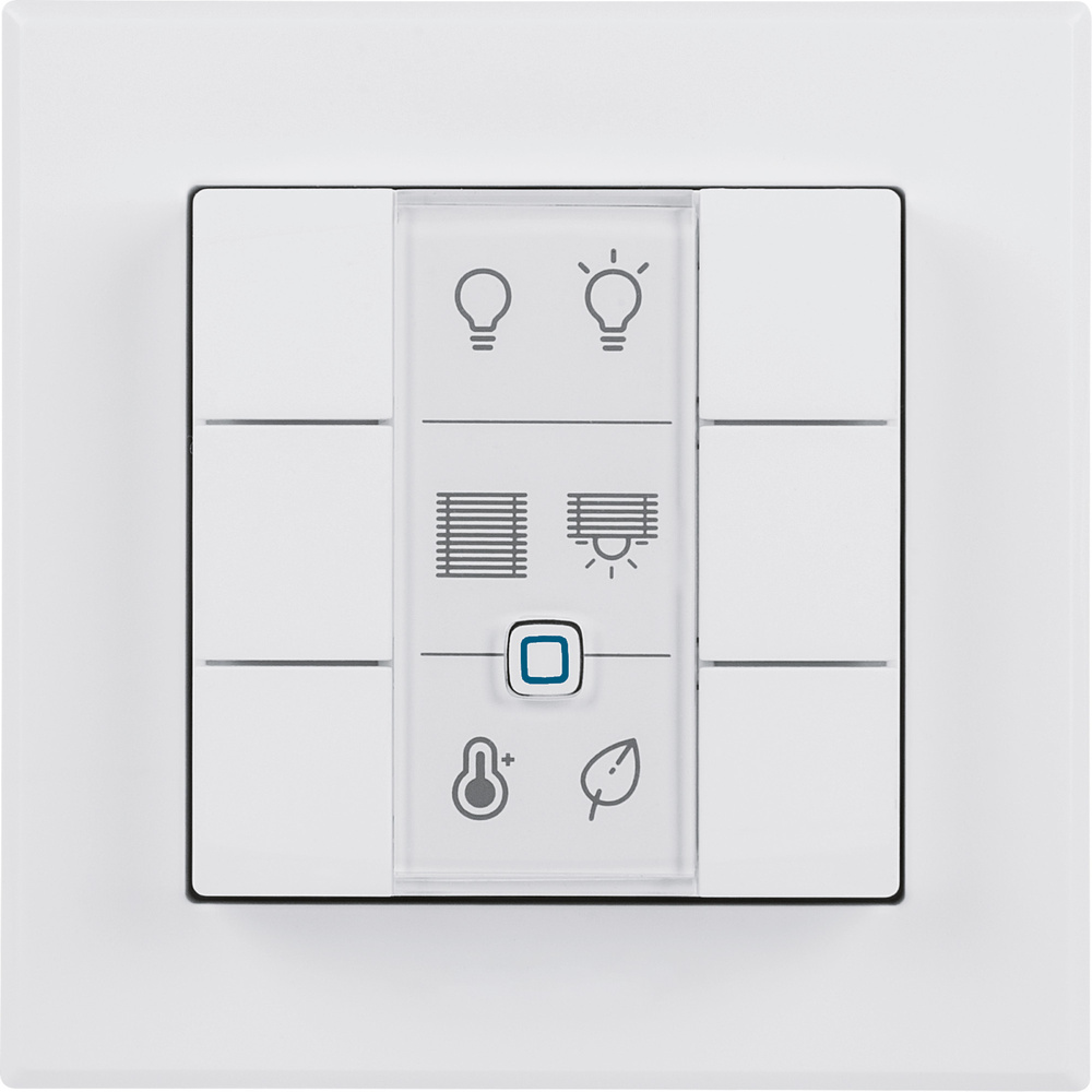 Homematic IP Smart Home Wandtaster – 6-fach, HmIP-WRC6