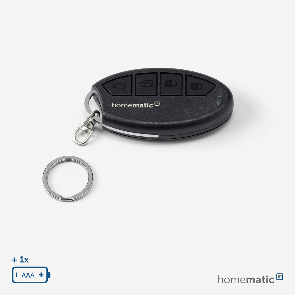 Homematic IP Smart Home Schlüsselbundfernbedienung – Zutritt, HmIP-KRCK