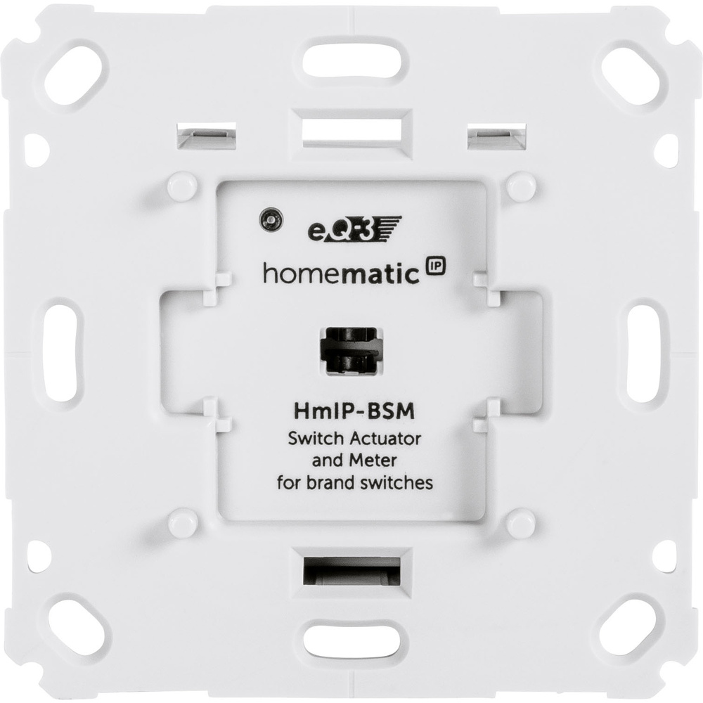 Homematic IP Smart Home Schalt-Mess-Aktor für Markenschalter, HmIP-BSM