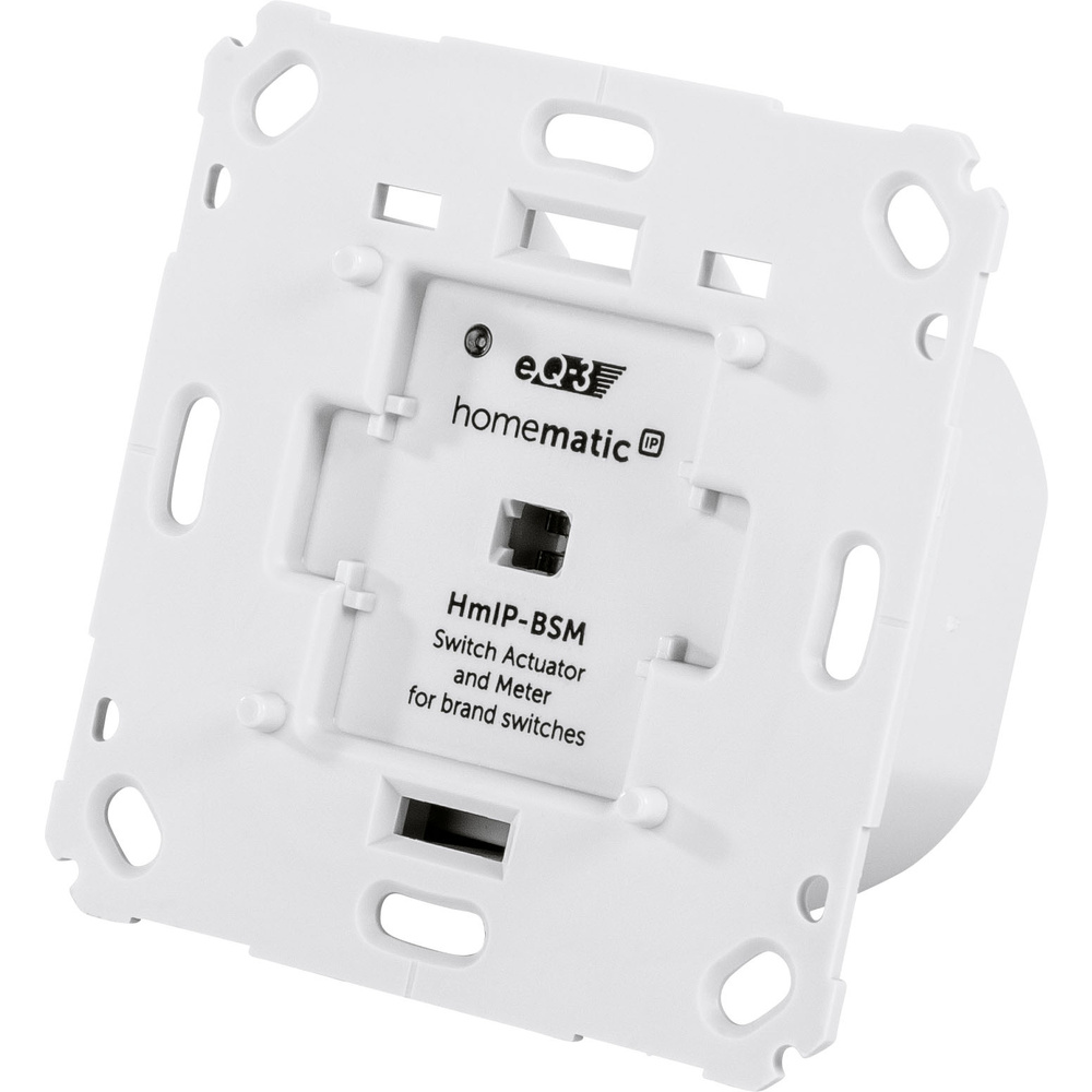 Homematic IP Smart Home Schalt-Mess-Aktor für Markenschalter, HmIP-BSM