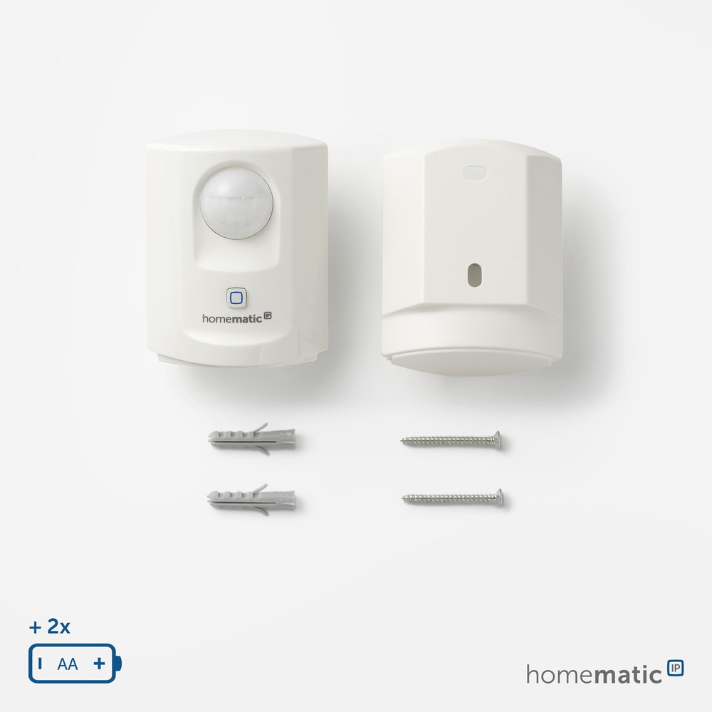 Homematic IP Smart Home Bewegungsmelder mit Dämmerungssensor – innen, HmIP-SMI