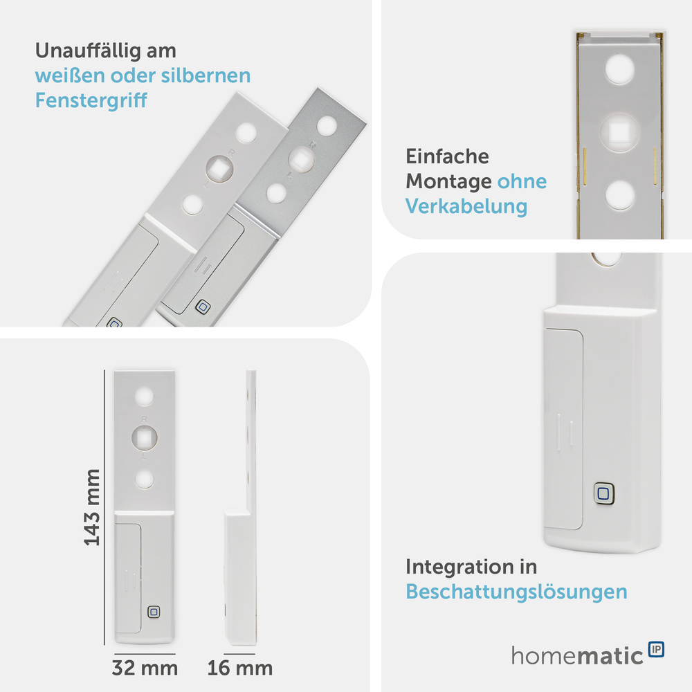 Homematic IP Smart Home Fenstergriffsensor, HmIP-SRH