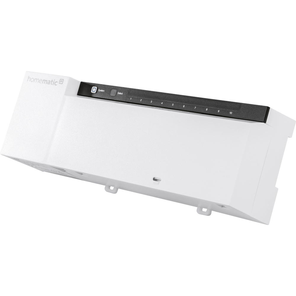 Homematic IP Smart Home Fußbodenheizungscontroller – 10 Kanäle, 230 V, HmIP-FAL230-C10