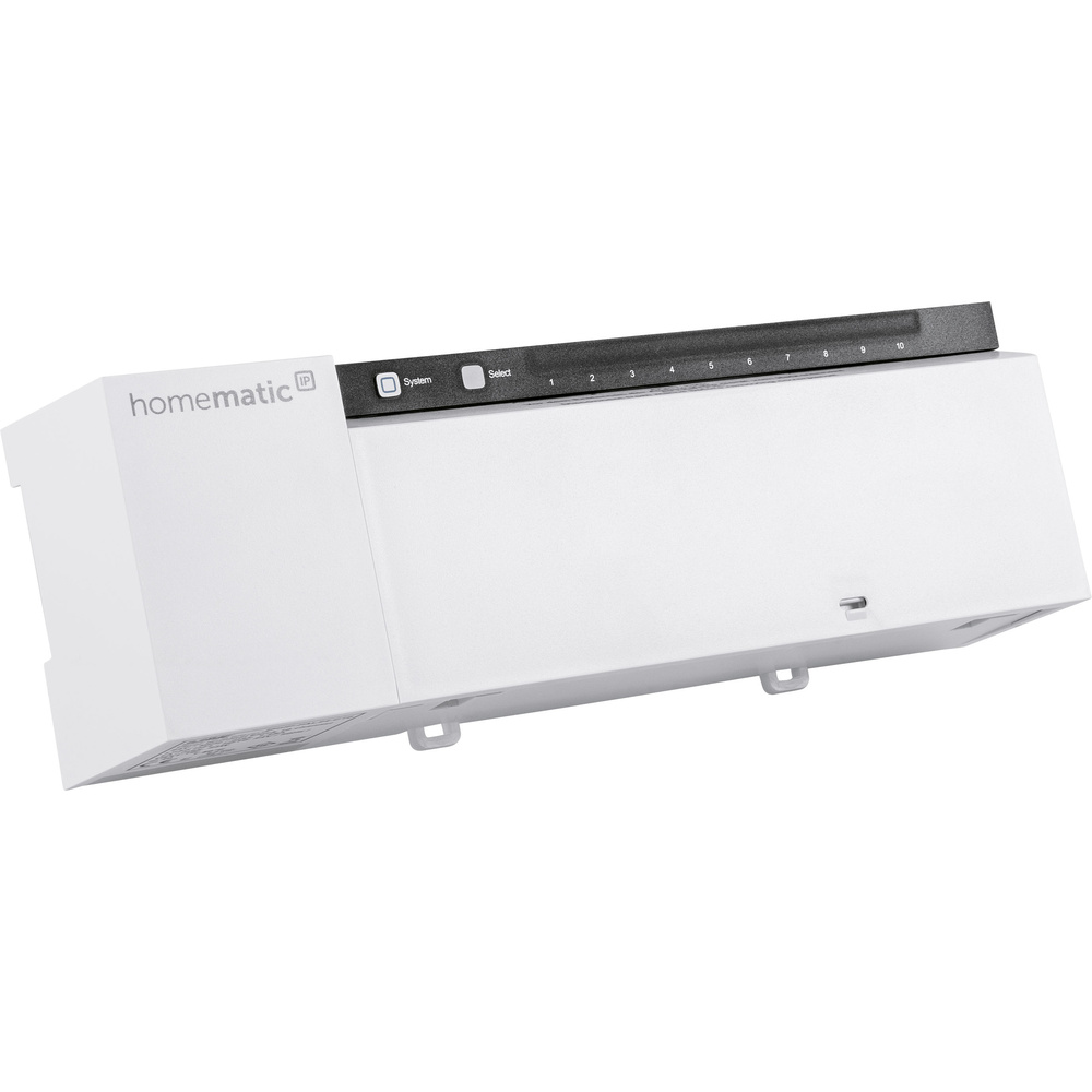 Homematic IP Smart Home Fußbodenheizungscontroller – 10 Kanäle, 230 V, HmIP-FAL230-C10