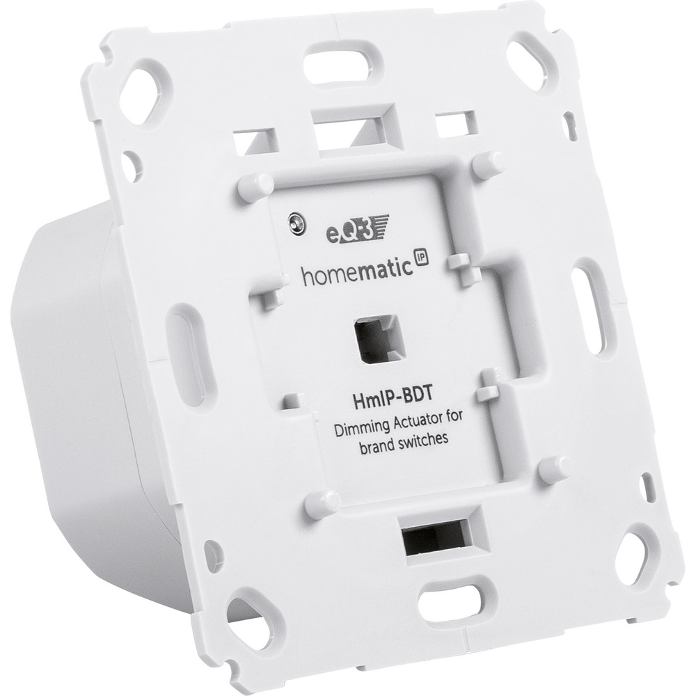 Homematic IP Smart Home Dimmaktor für Markenschalter – Phasenabschnitt, HmIP-BDT