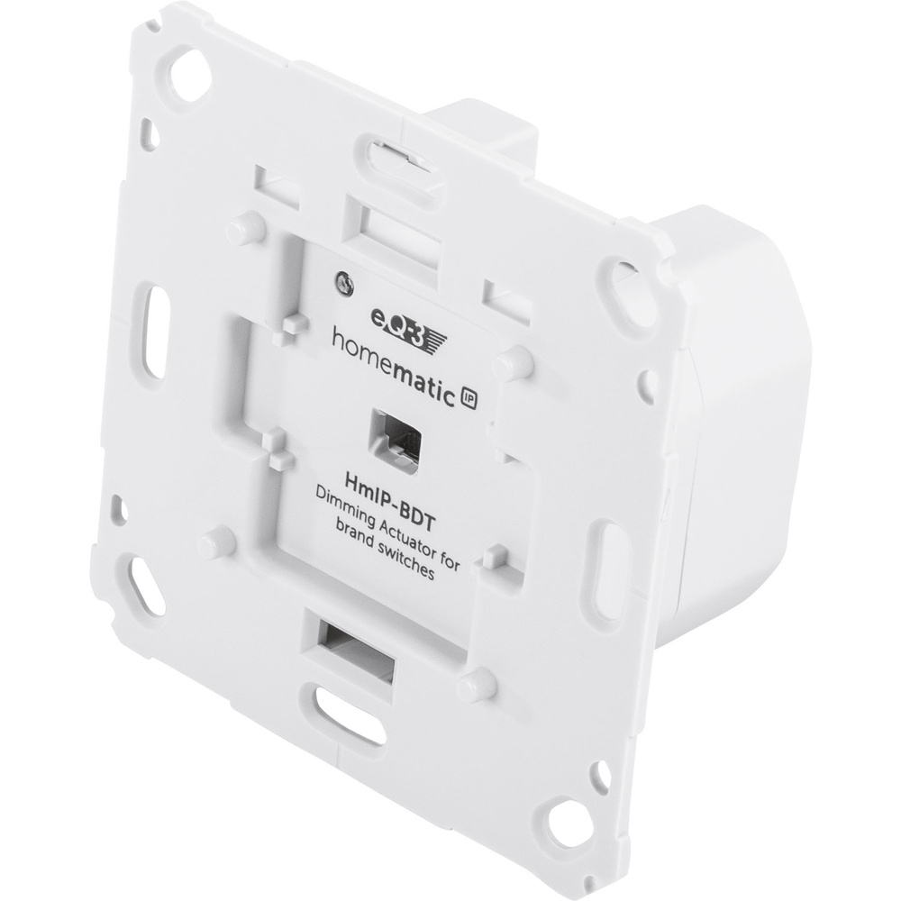 Homematic IP Smart Home Dimmaktor für Markenschalter – Phasenabschnitt, HmIP-BDT